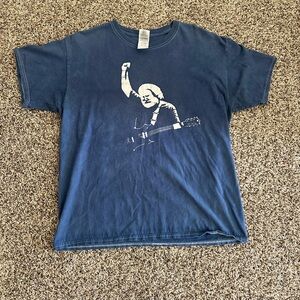 Blue Graphic Men's T-Shirt